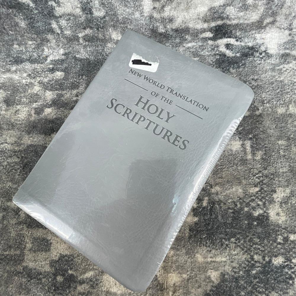 New World Translation Holy Scriptures Bible Gray Flexible Cover JW Sealed New